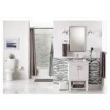 Moen Voss 24-in Brushed Nickel Towel Bar