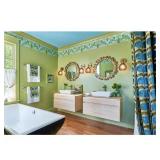 Joleena 26 in. Towel Bar in Brushed Nickel