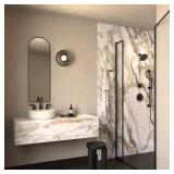 Moen Cia Matte Black 1-Handle Shower Faucet