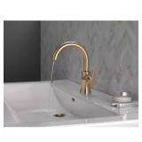 Trinsic Gold Single-Handle Bathroom Faucet