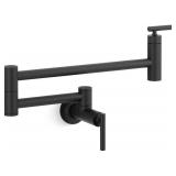 KOHLER Matte Black Pot Filler Kitchen Faucet