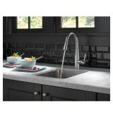 Delta Essa Arctic Faucet 1-Handle Deck-Mount