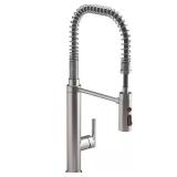 Purist Single-Handle Sink Faucet in Stainless