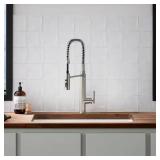Purist Single-Handle Sink Faucet in Stainless