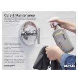 MasterShower 60 in. Metal Shower Hose Black