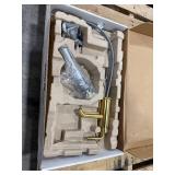 Purist Single-Hole Faucet, Brushed Brass