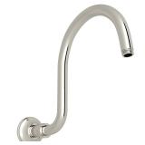 Rohl Polished Nickel 8-in Shower Arm (1.5-in)