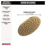 Delta Showerhead 11.75" High-Pressure