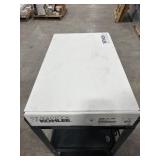 Brushed Moderne Brass Single-Handle Faucet