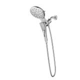 Verso 8-Spray 7 in. Dual Shower Head, Chrome