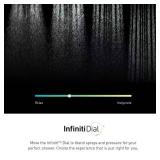 Verso 8-Spray 7 in. Dual Shower Head, Chrome