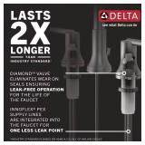 Lahara 8" Widespread Faucet, Venetian Bronze