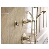 Polished Nickel 3-Spray Handheld Shower Head