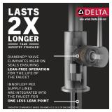 Mattte Black Round Beverage Faucet