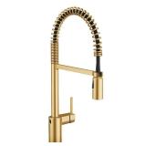 Moen Align Brushed Gold Touchless Kitchen Faucet