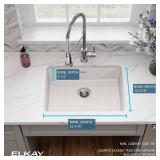 Quartz Classic 25-in Undermount Sink