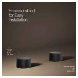 Matte Black Bathroom Sink Handles, Oil Design