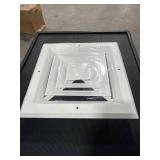 Proselect Psa4wxx 8x8 Aluminum 4-Way Diffuser