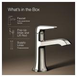Kohler K-22022-4-BL Bathroom Sink Faucet