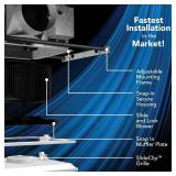 Broan 0.6-Sone 150-CFM White, ENERGY STAR