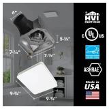 Broan 0.6-Sone 150-CFM White, ENERGY STAR