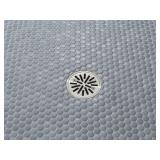 Delta 4-in Tile-In Brass Shower Drain - Sta