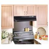 F403623 36" Under-Cabinet Fan Black