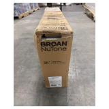 F403623 36" Under-Cabinet Fan Black