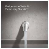 Tone Wall-Mount Tub Spout - Vibrant Chrome