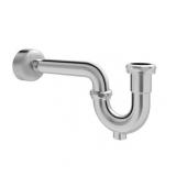 Proflo Pfptb 1-1/4" Brass P-Trap - Cleanout