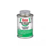 4 oz. PVC Heavy Duty Clear Cement (24 Pack)