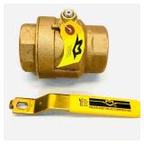 Milwaukee Ball Valve Ba-400 2" Bronze Threaded