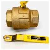 Milwaukee Ball Valve Ba-400 2" Bronze Threaded