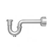 Proflo Pfptb 1-1/4" Brass P-Trap - Cleanout