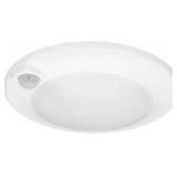 American Lighting QD6PIR-30-WH 6" Closet Lt