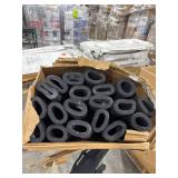 Wall Rubber Pipe Insulation 1-5/8 x 1/2 x 6 ft (Pa