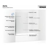 KOHLER Aerie Frameless Shower Door