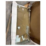 Levity Frameless Shower Door 59.6x74 H