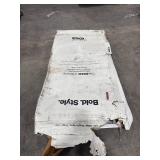 Levity Frameless Shower Door 59.6x74 H