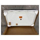 Rely 60x34 Alcove Shower Pan Base, White