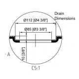 Proflo 60"x36" Shower Base - White