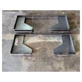 Wolverine Ecotric 3/8' Thick Quick Tach Cut Out Mount Plate