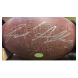Jared Allen #69 Autographed NFL Wilson Football with COA Minnesota Vikings