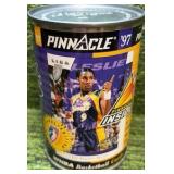 1997 Pinnacle Inside WNBA Lisa Leslie Factory Sealed Basketball Can with 6 Card pack inside L.A. Sparks
