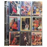 ALL Michael Jordan Binder, Chicago Bulls 6 Pages by 9 Cards per Page = 54 Cards in Total!  All throughout his career!