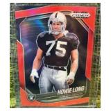 2025 Panini Prizm Black Football Howie Long Red /299