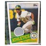 Rickey Henderson 2019 Topps All-Star Game Used Bat Memorabilia HOF Oakland A's