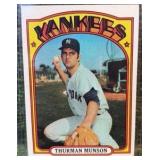 1972 TOPPS #441 THURMAN MUNSON NEW YORK YANKEES CATCHER