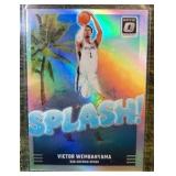 2024-25 Panini Optic - Splash Victor Wembanyama #4 Silver Prizm