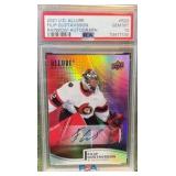 2021 UD ALLURE RAINBOW AUTO #R29 FILIP GUSTAVSSON PSA 10